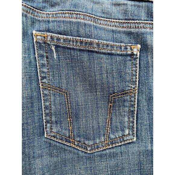 Fossil 'Vintage' Straight Leg Jeans Mid Rise Size 28 - Picture 4 of 7